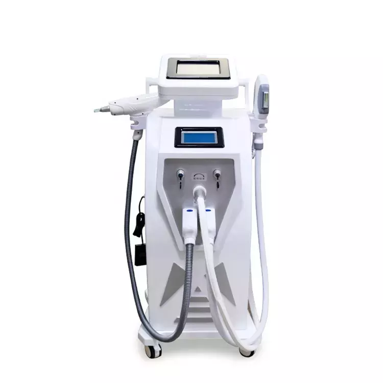 3 Handles Ipl Laser Hair Removal Dark Spot Removal High Quality Laser Removal Tattoo Nd yag Pico Acne Treatment